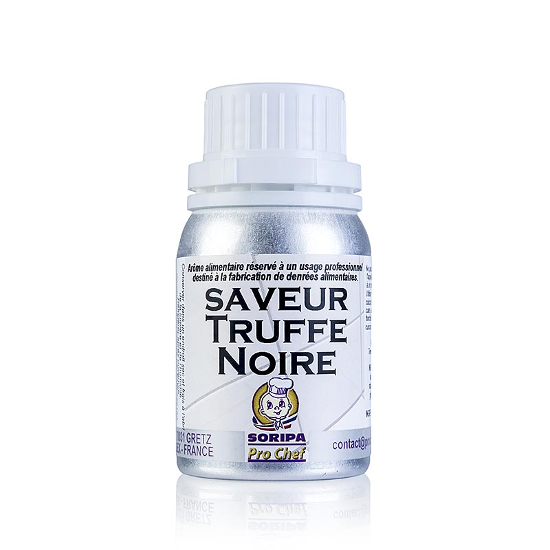 Arôme de truffe - Truffe noire, 125 ml, parfait pour affiner les pâtes, le risotto, la viande et les légumes Goût luxueux et arôme intense de truffe noire