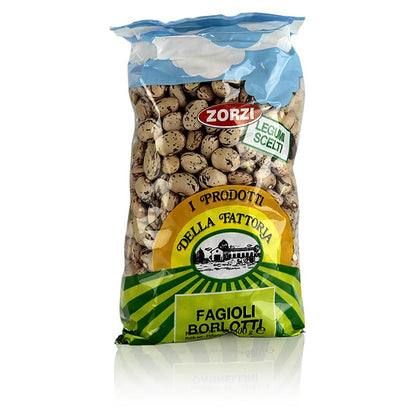 Haricots, Borlotti - Haricots cailles, petits, séchés, 500 g