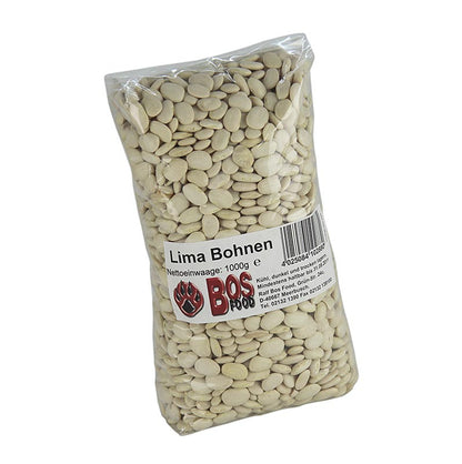 Haricots, haricots de Lima - Haricots de Lima, clairs, séchés, 1 kg