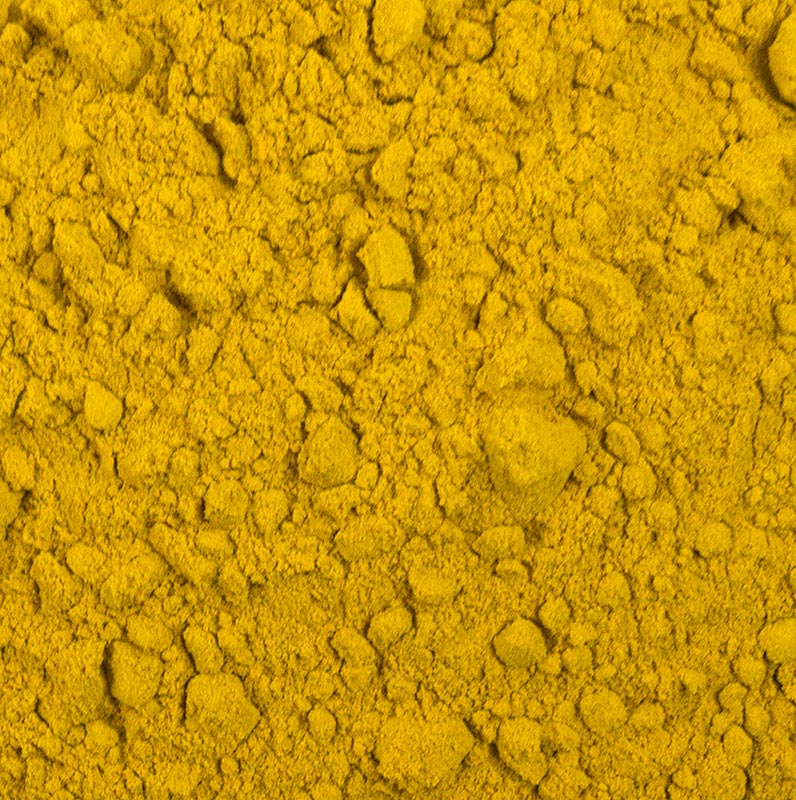 Curcuma, moulu (Turmeric), 1 kg - épice jaune-brun de racine jaune moulue, piquante et aromatique, idéale pour les sauces, la viande, le poisson, les marinades et les vinaigrettes