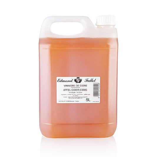 Vinaigre de cidre de pomme, Fallot, 5 l