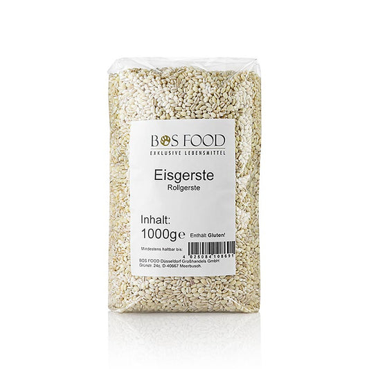 Orge perlé (orge glacé), gros, 1 kg - grains d'orge décortiqués et polis pour épaissir les soupes et les ragoûts