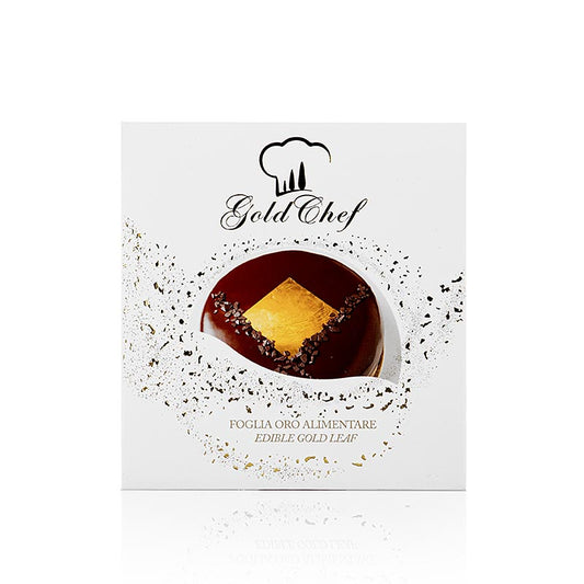 Or - carnet de feuilles d'or, 22 carats, 80 x 80 mm, E175, 25 feuilles