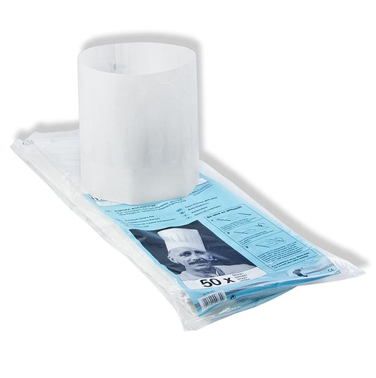 Toques classiques "Europe", en papier, 50 pcs