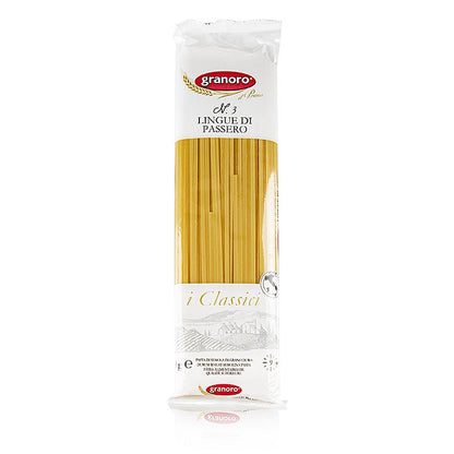 Granoro Lingue di Passero, Tagliatelle, 3mm, No.3, 500 g