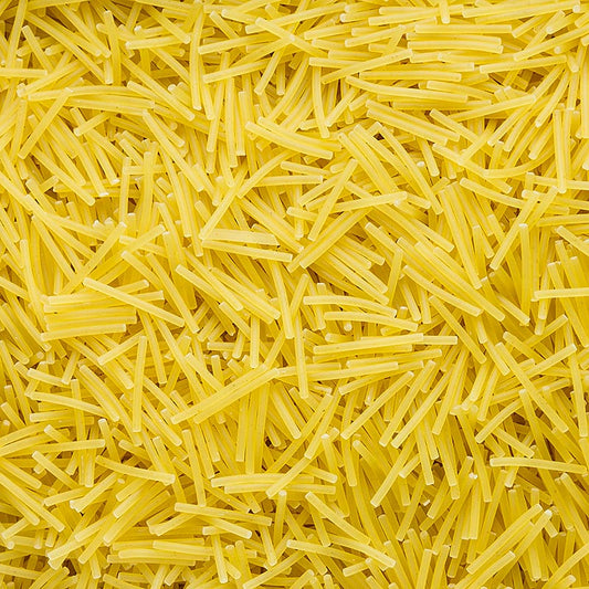 Granoro Vermicelli Tagliati, pâtes à potage courtes et fines, No68, 12 kg, 24 x 500g - Les meilleures pâtes italiennes à base de semoule de blé dur, idéales pour garnir une soupe claire ou avec du pesto, sans œufs, également disponibles en sachets individuels de 500g