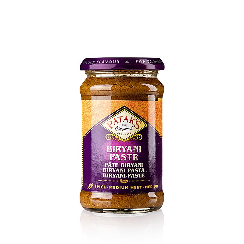 Pâte Biryani Douce, Patak's, 283 g