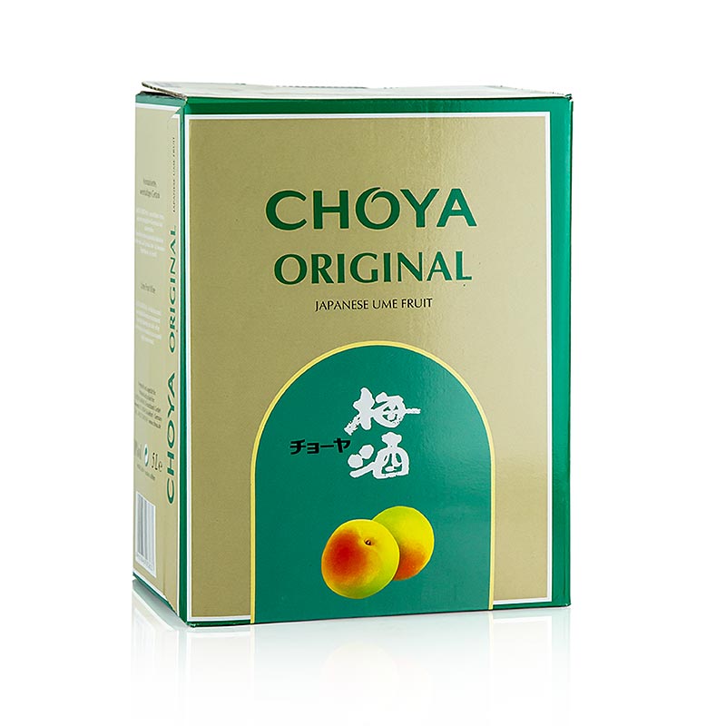 Vin de prune Choya Original (Plum) 10% vol, 5 l - délicieux vin de prune japonais traditionnel en grande bouteille