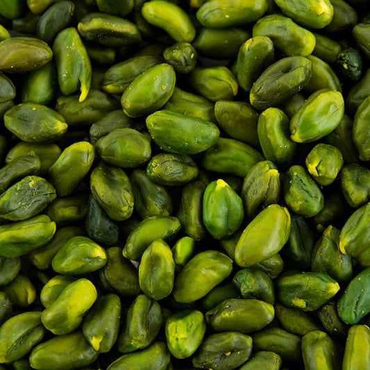 Pistaches décortiquées, extra vertes, qualité supérieure, 1 kg - fruits à noyau de qualité supérieure, goût aromatique et sucré, idéal pour la pâtisserie et la confiserie