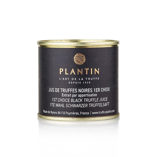 Jus de truffes d'hiver 1er Choix, France, 100 ml - Jus fortement réduit d'eau, d'extraits de truffes et de sel, idéal pour les sauces, les fonds, les pâtés et la cuisine gastronomique Fabriqué à partir de truffes d'hiver des mois de novembre et décembre