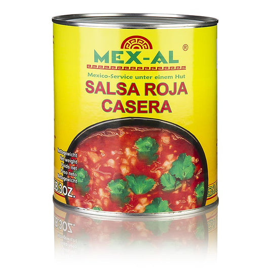 Authentique salsa cassera rouge, complément parfait aux chips de tortilla croustillantes, paquet de 2,8 kg