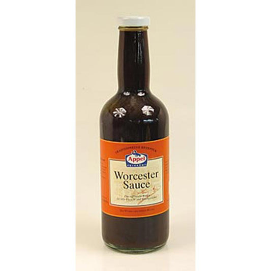Sauce Worcester, Appel, 1 l - Sauce classique anglaise pour la viande, le poisson, les soupes et les salades
