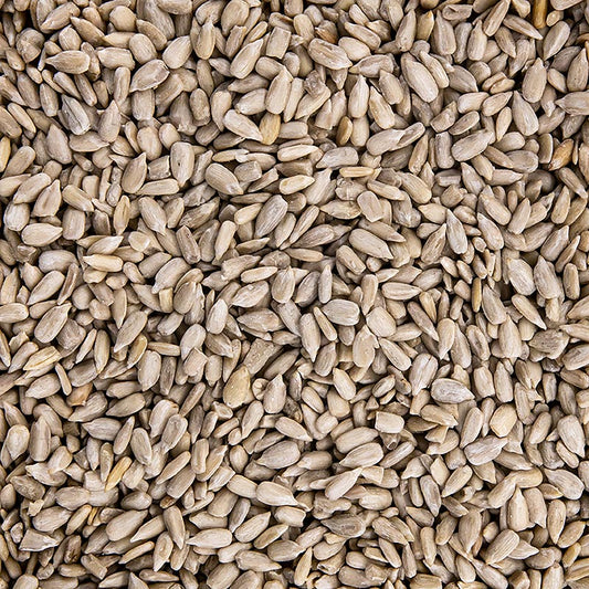 Graines de tournesol décortiquées, 1 kg - Utilisation dans les mueslis, les produits de boulangerie et pour grignoter, note agréable de noisette, graine oléagineuse importante pour une huile alimentaire précieuse