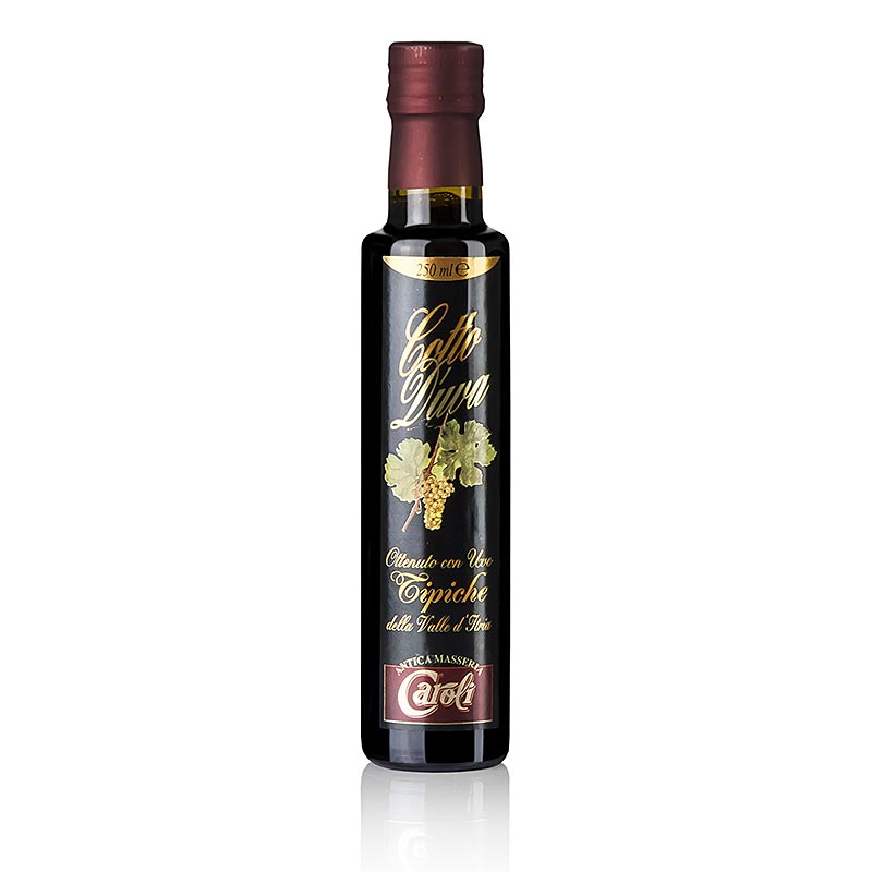 Moût de raisin cuit, produit à partir de raisins séchés, idéal pour les desserts, le fromage, la viande, le riz et les salades de lentilles.