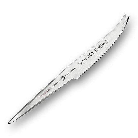 Chroma Type 301 P-10 Couteau à tomates, 12cm, 1 pièce, couteau de cuisine précis et de haute qualité