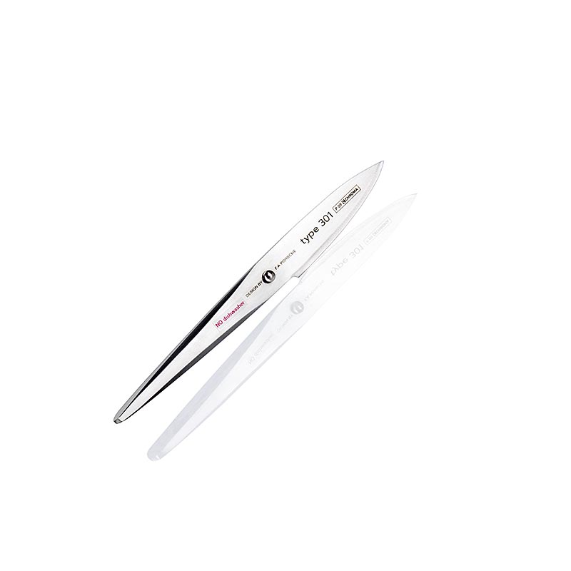 French
Chroma Type 301 P-9 Couteau à éplucher/office, 7,7 cm, 1 pièce - couteau de cuisine polyvalent de haute qualité pour couper et éplucher les fruits et légumes avec précision