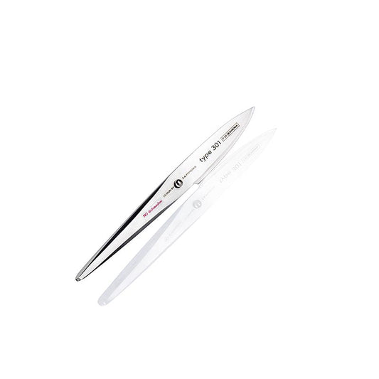 French
Chroma Type 301 P-9 Couteau à éplucher/office, 7,7 cm, 1 pièce - couteau de cuisine polyvalent de haute qualité pour couper et éplucher les fruits et légumes avec précision