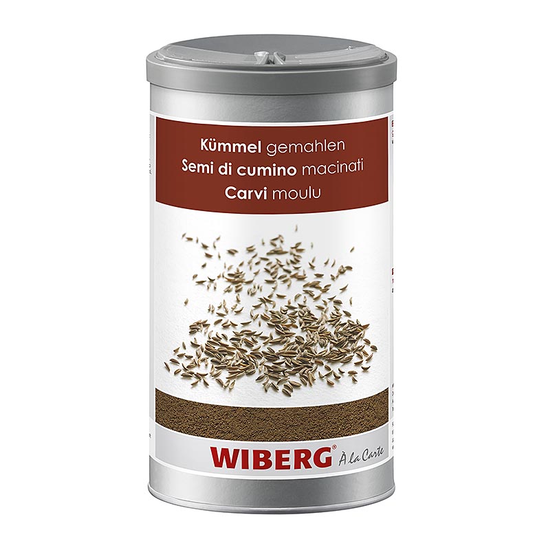 Wiberg Cumin, moulu, 600 g - Cumin aromatique, âpre et épicé pour de nombreux plats et mets