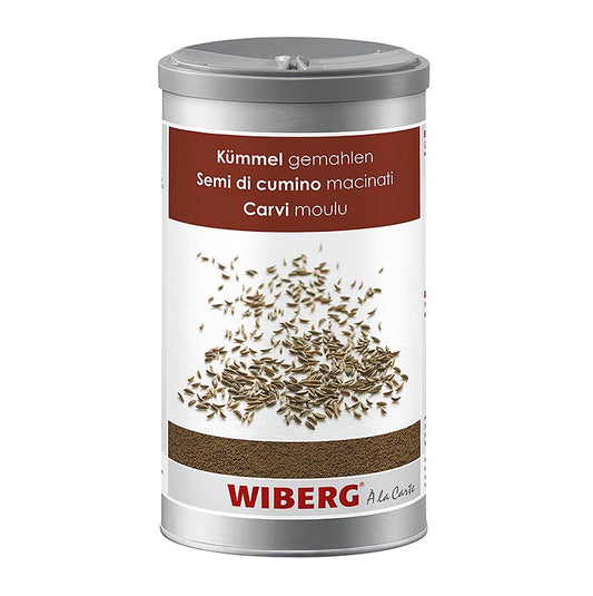 Wiberg Cumin, moulu, 600 g - Cumin aromatique, âpre et épicé pour de nombreux plats et mets