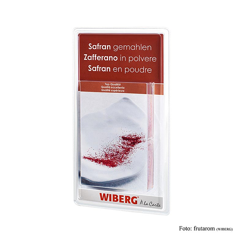 Wiberg Safran, moulu, 4 g, 4 x 1g