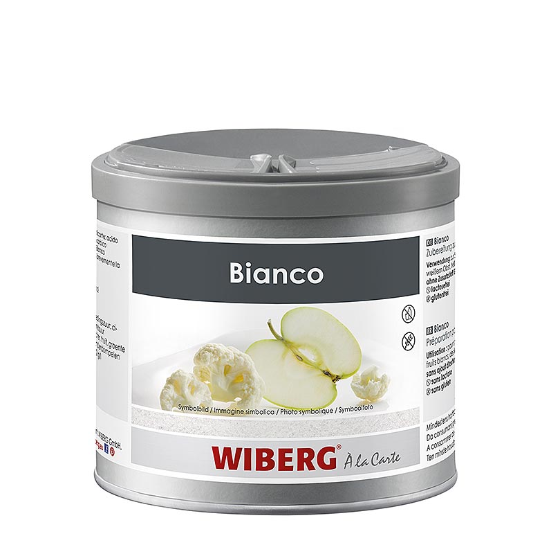 400 g de stabilisateur de couleur Wiberg Bianco pour stabiliser la couleur naturelle des fruits et légumes