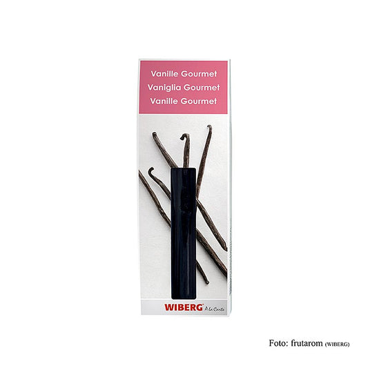 Gousses de vanille WIBERG Gourmet pour la préparation de sauces crémeuses, de soufflés et de desserts Convient également pour la viande et le poisson