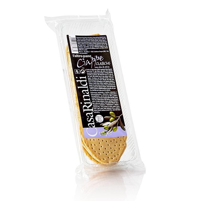 Ciabattine à l'huile d'olive - galettes de pain plates comme des grissini, 140 g