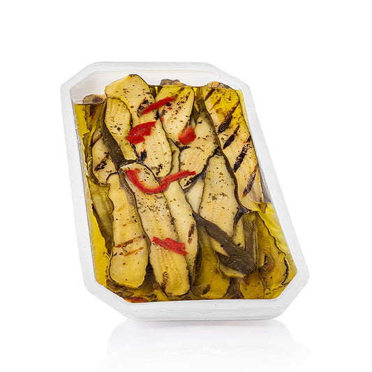 Courgettes marinées, grillées, à l'huile de tournesol, 1 kg