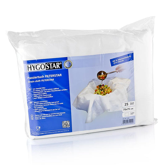 Tissu de nettoyage jetable en non-tissé spécial écologique, 75x75cm, idéal pour la cuisine Facilement imputrescible