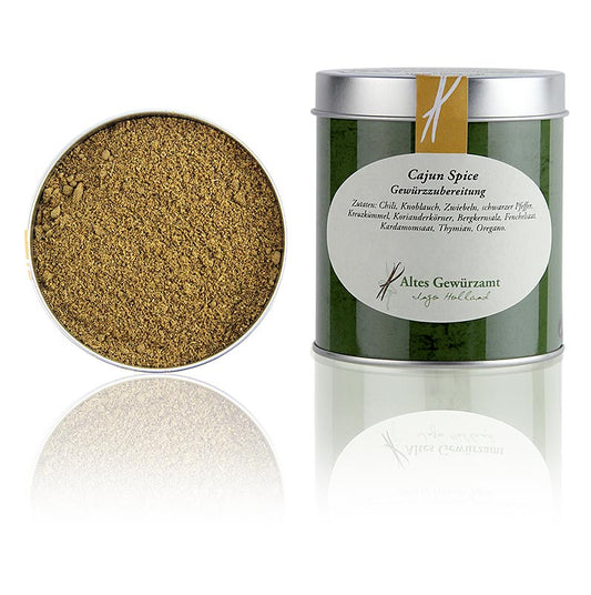 Mélange d'épices Cajun, Altes Gewürzamt, 80 g, convient parfaitement aux plats traditionnels cajuns, confère profondeur et complexité