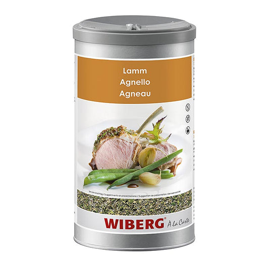 Sel d'assaisonnement pour agneau au goût aromatique d'ail, d'oignon et d'herbes aromatiques Idéal pour les rôtis et les plats poêlés