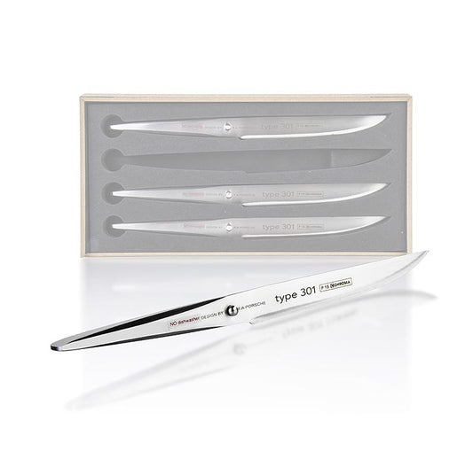 Chroma type 301 P-16 Steak knives Set, 4 x P-15, 4 tlg - A 4-piece set of Chroma type 301 P-16 steak knives