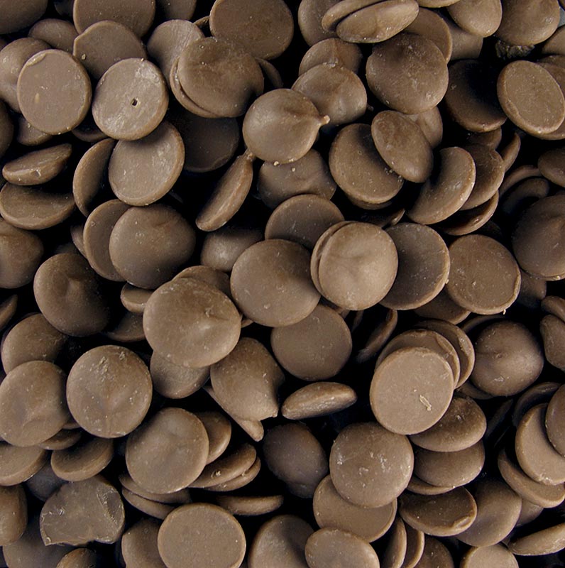Masse décorative aromatisée sous forme de callets pour fourrages au chocolat, aux fruits ou à la ganache Idéal pour garnir ou enrober, facile à portionner