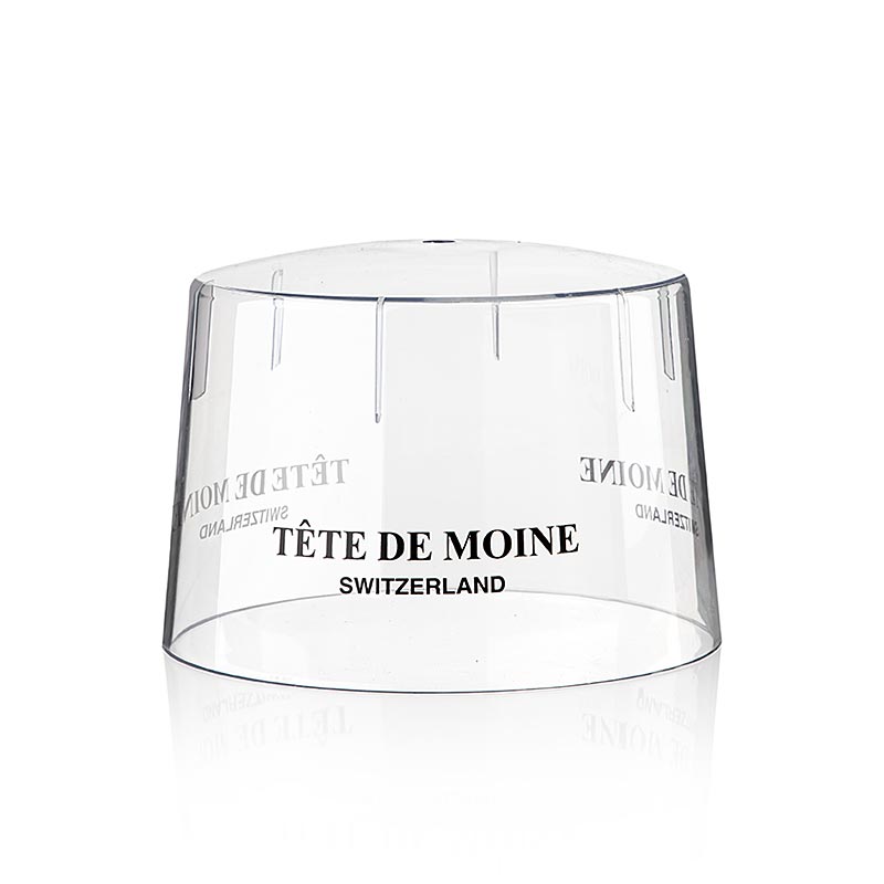 Cloche en plastique pour girolle et Tête de Moine, protège du dessèchement et conserve la fraîcheur, parfaite pour les fleurs de fromage
