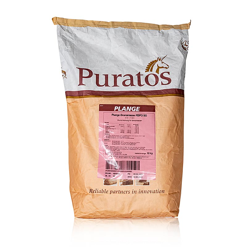 Brandmasse, Plange, 10 kg - Farine spéciale pour la confection de pâtisseries fines à partir de Brandmas, pour une fabrication rapide et sans problème de produits de boulangerie.
