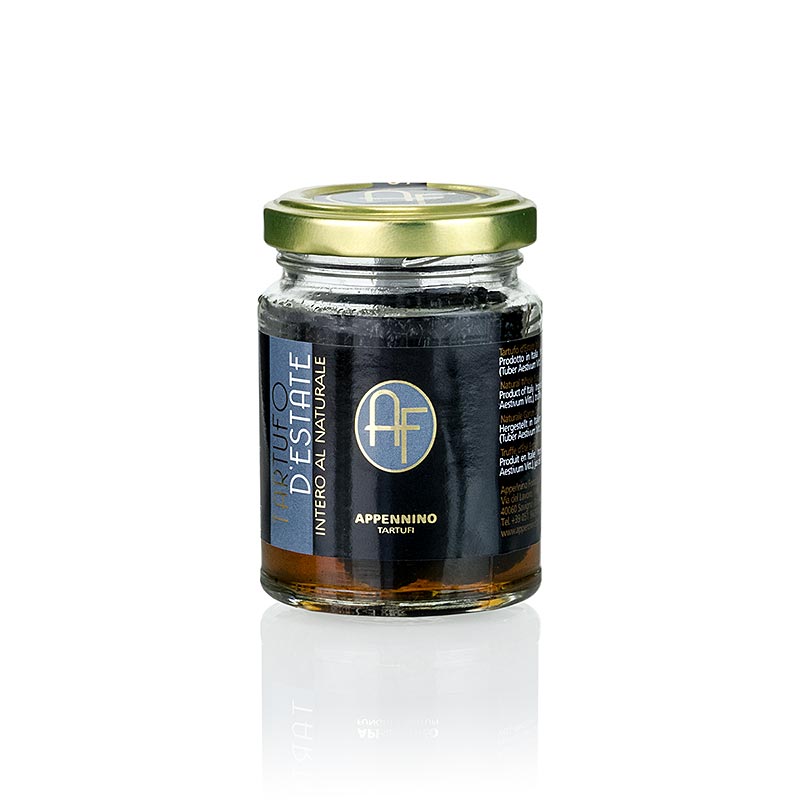 French : image d'une truffe d'été entière de 55 g provenant des monts Appennino pour la description du produit 'Truffe d'été, entière (INTERO), Appennino, 55 g', parfaite pour l'utilisation en cuisine