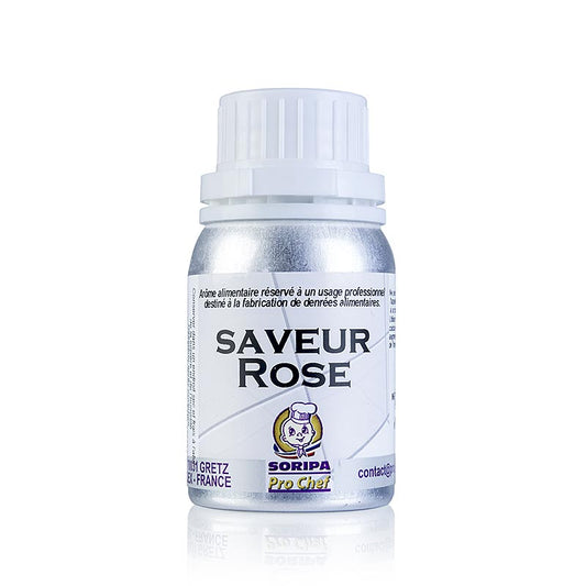 Arôme pour affiner les plats sucrés et salés avec un arôme intense de rose