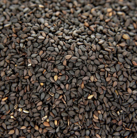 Graines de sésame noires non décortiquées, 227 g, à l'arôme de noisette, condiment polyvalent