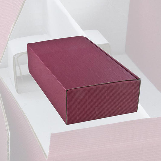 Carton cadeau pour le vin, bordeaux, pour 1 bouteille de 0,75 l, 1 pc