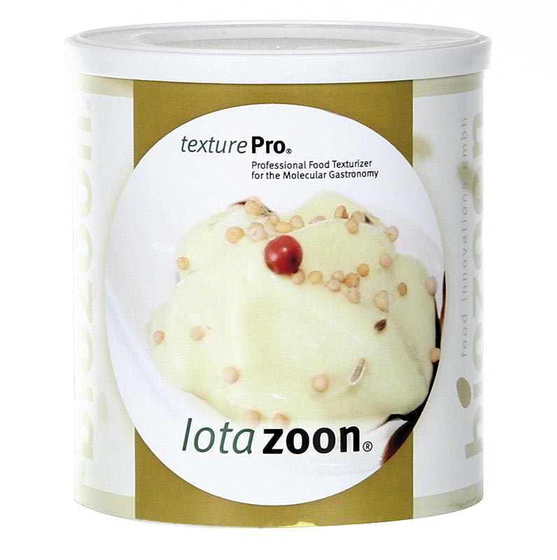 Iotazoon (carraghénane), Biozoon, E 407, 300 g - Image de produit pour gélifiant et épaississant à base d'algues rouges avec des propriétés de gel souple et doux, convient pour les produits laitiers, les desserts, les sauces et les boissons