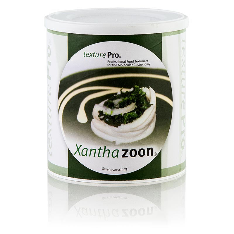 Xanthazoon (gomme xanthane), Biozoon, E 415, 300 g - épaississant et stabilisant pour vinaigrettes, sauces, pâtisseries, boissons et autres Soluble aussi bien dans les liquides chauds que froids, stable en milieu acide, émulsifiant et améliorant la sensation en bouche