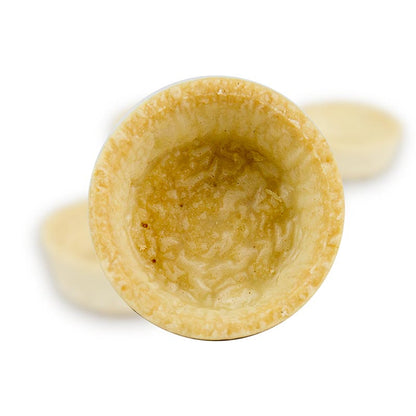 Tartelettes snack, rondes, ø 5cm, claires, salées, 1,55 kg, 184 pcs