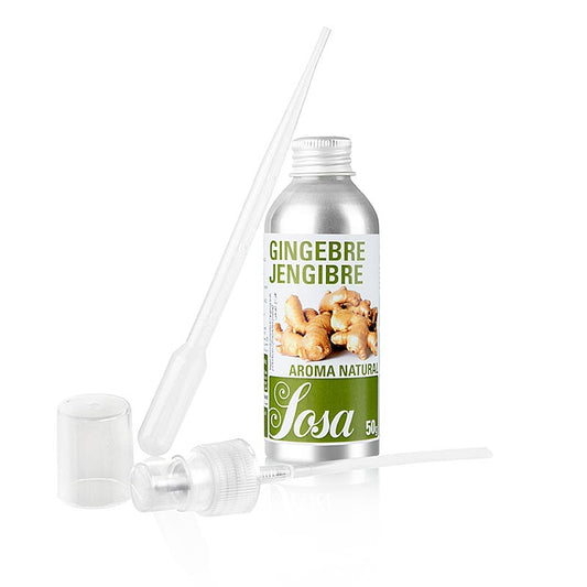 Arôme liquide de gingembre 50g, parfait pour affiner les plats, expérience gustative authentique