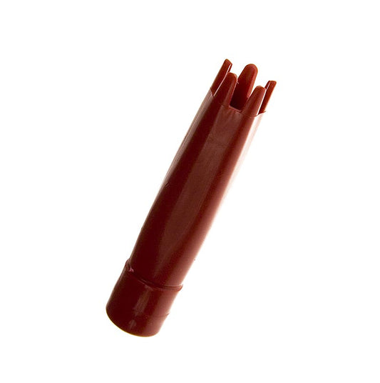 Douille de garniture à visser en plastique rouge en forme d'étoile pour le spray espuma Gourmet Whip