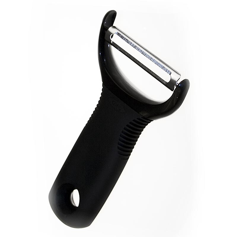 OXO - Éplucheur de pommes de terre, modèle Y avec poignée large, 1 pc - Éplucheur de pommes de terre confortable et de haute qualité avec poignée centrale de OXO, une entreprise spécialisée dans le design orienté vers l'utilisateur et les produits ménagers innovants.