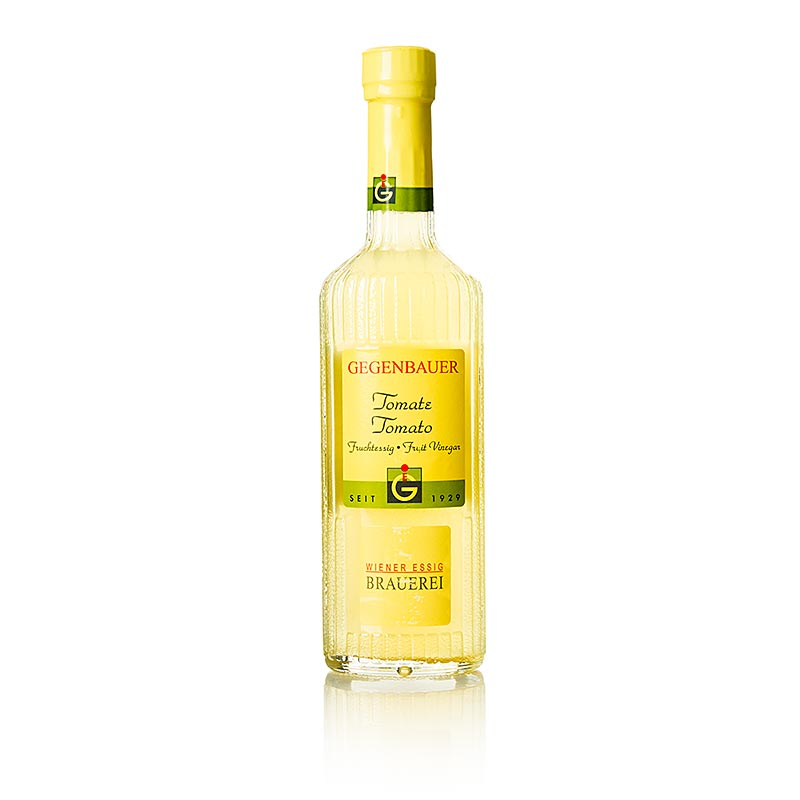 Vinaigre de fruits Tomate, 5% d'acidité, 250 ml : vinaigre de jus de tomate pressé à la main avec fermentation et maturation contrôlées Fabriqué dans le Burgenland