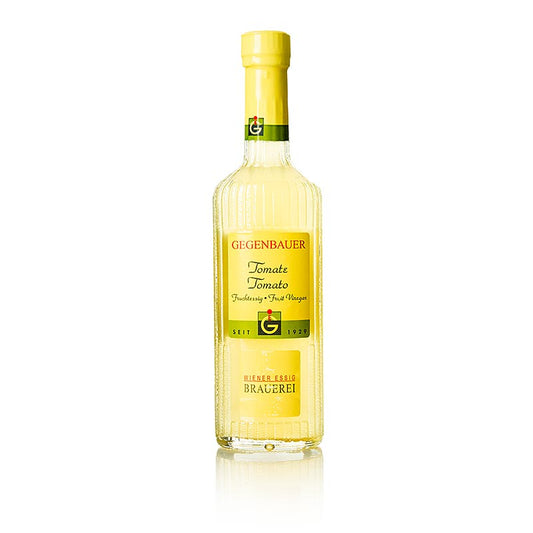 Vinaigre de fruits Tomate, 5% d'acidité, 250 ml : vinaigre de jus de tomate pressé à la main avec fermentation et maturation contrôlées Fabriqué dans le Burgenland
