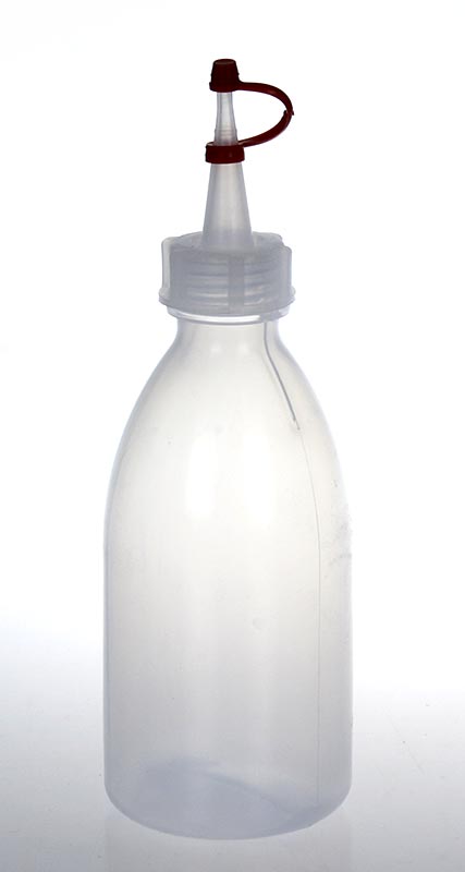 Flacon compte-gouttes avec bouchon gicleur pour doser les liquides dans la cuisine