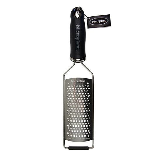 Gourmet Serie - Râpe à gros grains, Manche noir/soft-touch, 1 pc - Idéal pour râper les carottes, les pommes, le raifort, le gingembre et les fromages à pâte dure, avec des lames précises, durables et compatibles lave-vaisselle