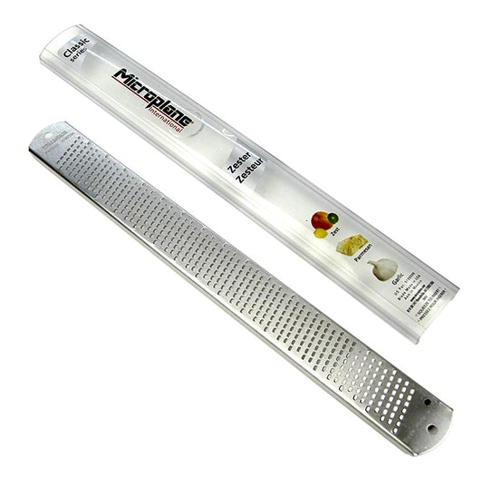 Premium Classic - Bâton, Râpe à zeste, sans manche, 1 pc - Râper finement des agrumes, du fromage à pâte dure, du gingembre et de la noix de muscade Idéal pour des résultats de râpe tranchants adaptés au lave-vaisselle Conçu pour une découpe précise sans perte d'arôme